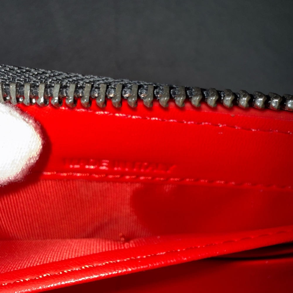 🔥Christian Louboutin purse Panettone Wallet Spike Studs Zip Around🔥 - Picture 5 of 15